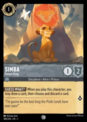 Simba (1TFC 188) The First Chapter