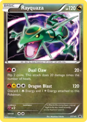 Rayquaza (PR-XY XY141) XY Black Star Promos