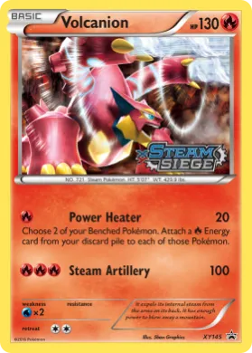 Volcanion (PR-XY XY145) XY Black Star Promos