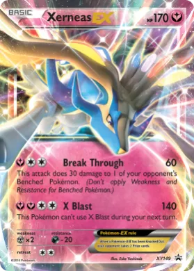 Xerneas-EX (PR-XY XY149) XY Black Star Promos