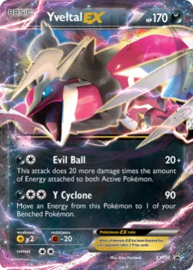 Yveltal-EX (PR-XY XY150) XY Black Star Promos