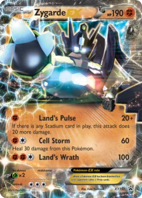 Zygarde-EX (PR-XY XY151) XY Black Star Promos