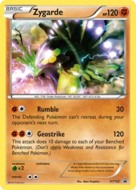 Zygarde (PR-XY XY152) XY Black Star Promos