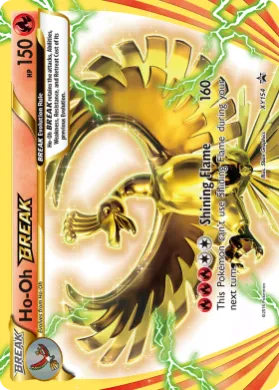 Ho-Oh BREAK (PR-XY XY154) XY Black Star Promos
