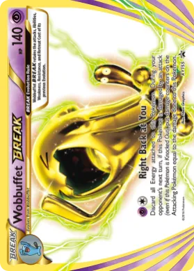 Wobbuffet BREAK (PR-XY XY155) XY Black Star Promos