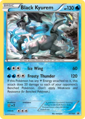 Black Kyurem (PR-XY XY160) XY Black Star Promos