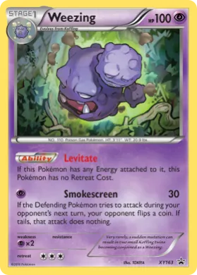 Weezing (PR-XY XY163) XY Black Star Promos