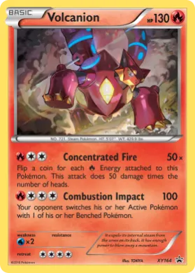 Volcanion (PR-XY XY164) XY Black Star Promos