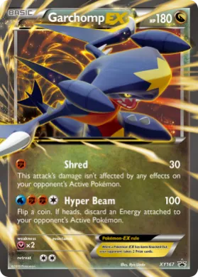 Garchomp-EX (PR-XY XY167) XY Black Star Promos