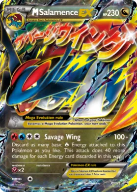 M Salamence-EX (PR-XY XY171) XY Black Star Promos