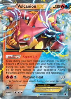 Volcanion-EX (PR-XY XY173) XY Black Star Promos