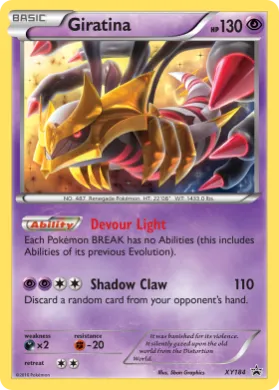 Giratina (PR-XY XY184) XY Black Star Promos