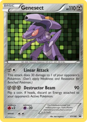 Genesect (PR-XY XY196) XY Black Star Promos