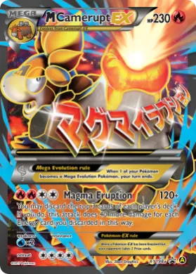 M Camerupt-EX (PR-XY XY198a) XY Black Star Promos