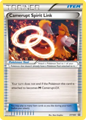 Camerupt Spirit Link (PR-XY XY199) XY Black Star Promos