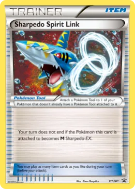 Sharpedo Spirit Link (PR-XY XY201) XY Black Star Promos
