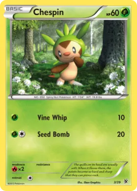 Chespin (KSS 3) Kalos Starter Set
