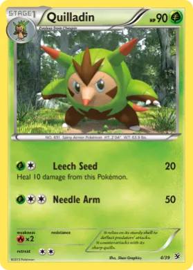 Quilladin (KSS 4) Kalos Starter Set