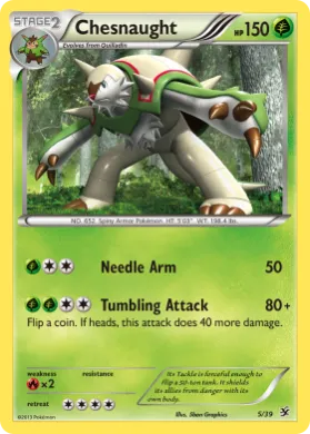 Chesnaught (KSS 5) Kalos Starter Set