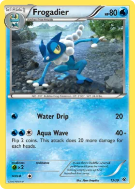 Frogadier (KSS 13) Kalos Starter Set