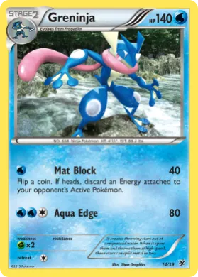Greninja (KSS 14) Kalos Starter Set