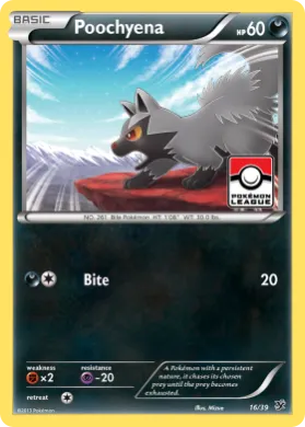 Poochyena (KSS 16) Kalos Starter Set