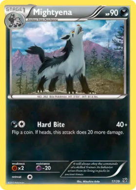 Mightyena (KSS 17) Kalos Starter Set