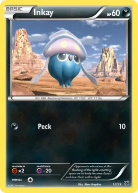 Inkay (KSS 18) Kalos Starter Set