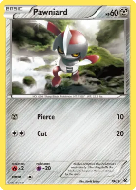 Pawniard (KSS 19) Kalos Starter Set