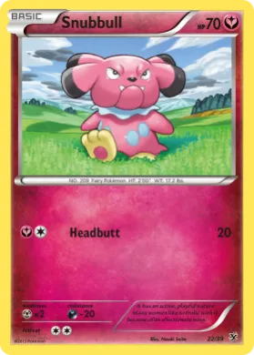 Snubbull (KSS 22) Kalos Starter Set