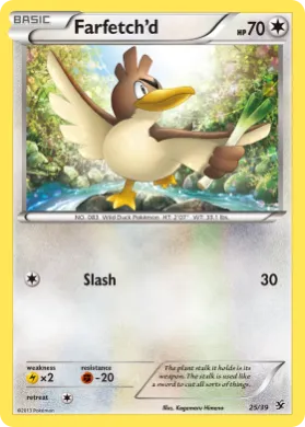 Farfetch'd (KSS 25) Kalos Starter Set