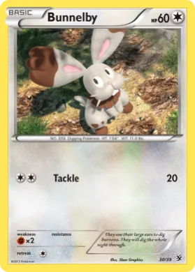 Bunnelby (KSS 30) Kalos Starter Set
