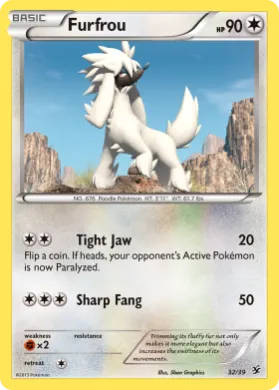 Furfrou (KSS 32) Kalos Starter Set