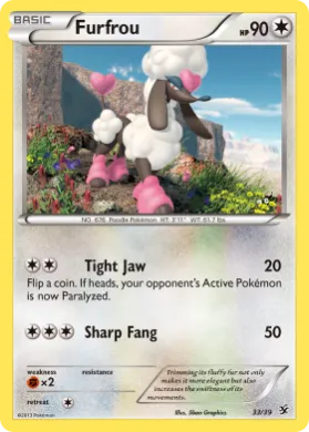 Furfrou (KSS 33) Kalos Starter Set