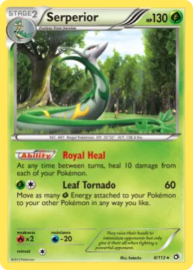 Serperior (LTR 8) Legendary Treasures