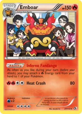 Emboar (LTR 27) Legendary Treasures