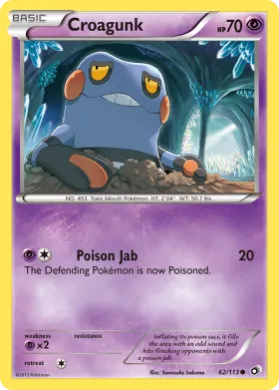 Croagunk (LTR 62) Legendary Treasures