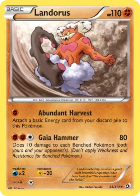 Landorus (LTR 85) Legendary Treasures