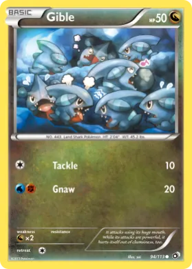 Gible (LTR 94) Legendary Treasures