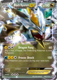 Black Kyurem-EX (LTR 100) Legendary Treasures