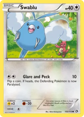 Swablu (LTR 103) Legendary Treasures