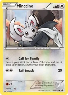 Minccino (LTR 104) Legendary Treasures