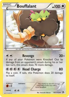 Bouffalant (LTR 107) Legendary Treasures
