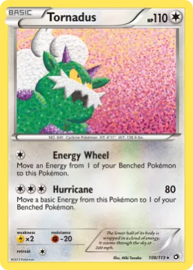 Tornadus (LTR 108) Legendary Treasures
