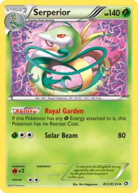 Serperior (LTR RC3) Legendary Treasures