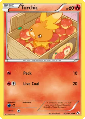 Torchic (LTR RC5) Legendary Treasures