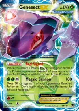 Genesect-EX (PLB 11) Plasma Blast