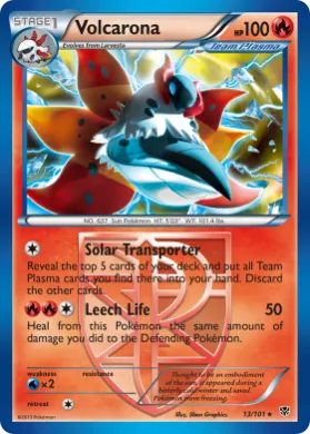 Volcarona (PLB 13) Plasma Blast