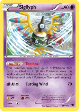 Sigilyph (PLB 41) Plasma Blast