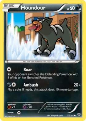Houndour (PLB 55) Plasma Blast